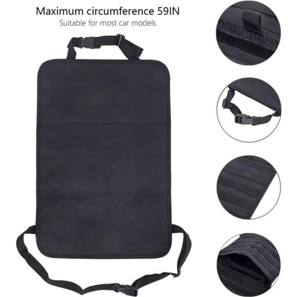 5 Pack Tactical Truck Organizer Back Seat Storage Car Seat Storage Bag Molle - Picture 3 of 7